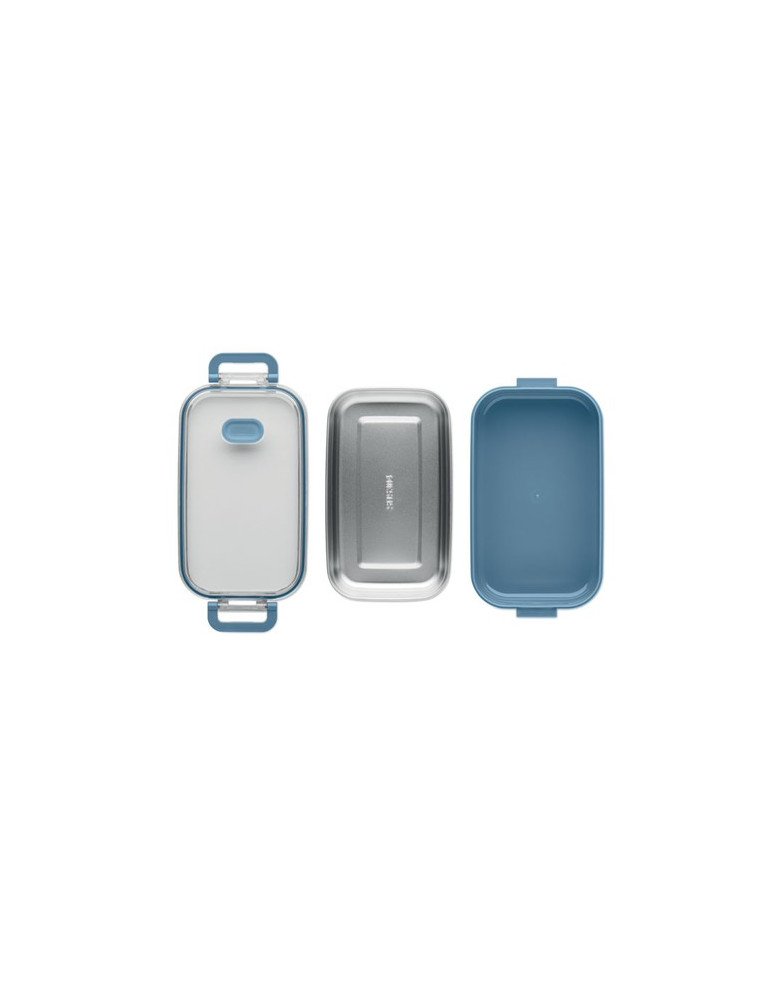 HOAGIE Boîte à lunch en PP Couleurs : bleu pétrole cadeau client original