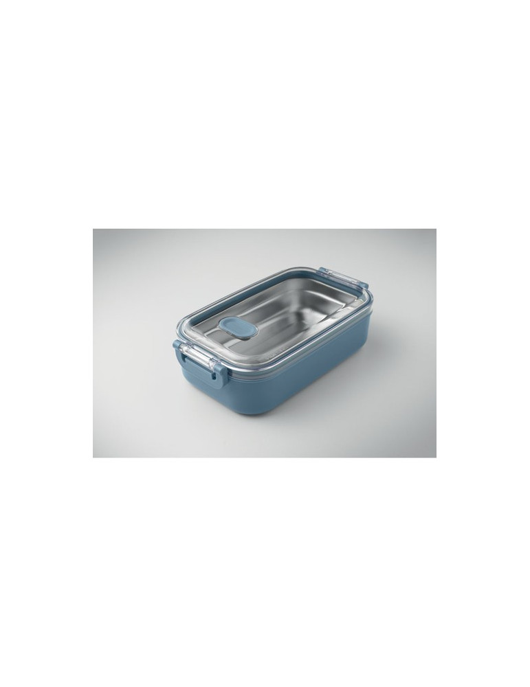 HOAGIE Boîte à lunch en PP Couleurs : bleu pétrole cadeau affaires élégant