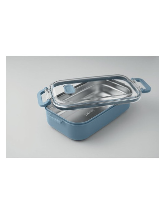 HOAGIE Boîte à lunch en PP Couleurs : bleu pétrole goodies publicitaire durable