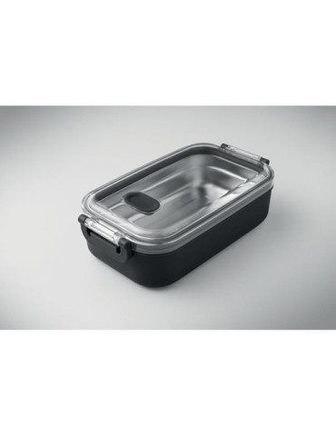 HOAGIE Boîte à lunch en PP Couleurs : noir personnalisation sur mesure