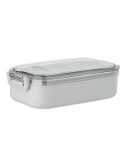 HOAGIE Boîte à lunch en PP Couleurs : gris goodies personnalisé en stock