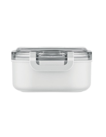 HOAGIE Boîte à lunch en PP Couleurs : blanc marquage laser ultra précis