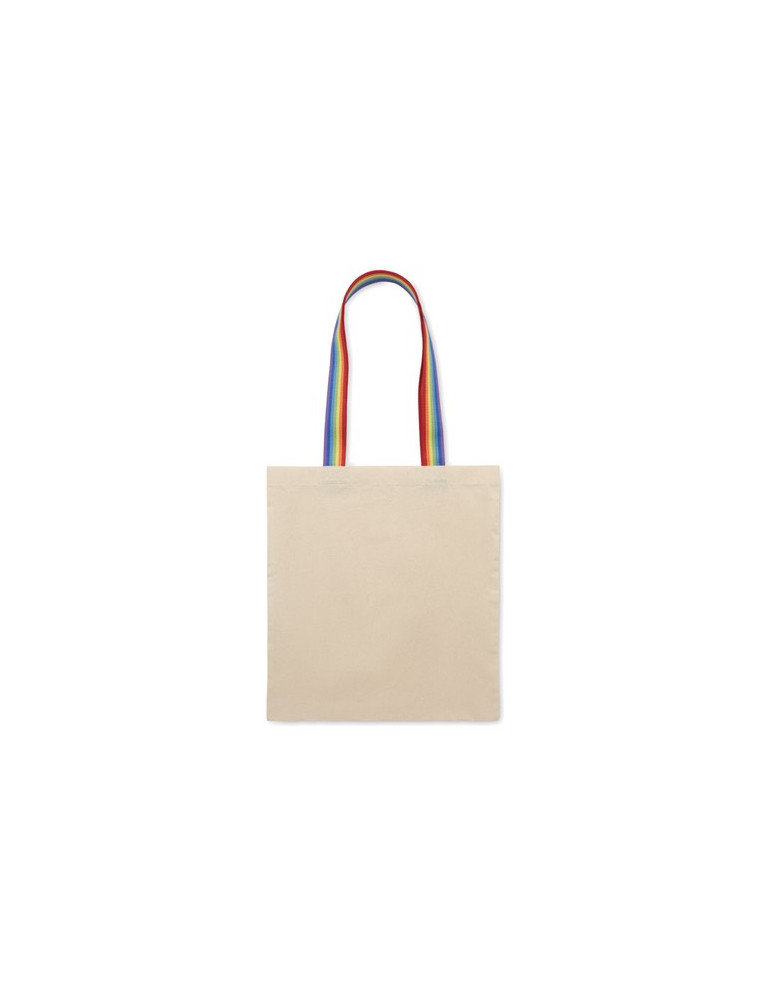 AURORA Sac shopping en coton 180gsm Couleurs : multicolore personnalisable avec votre logo
