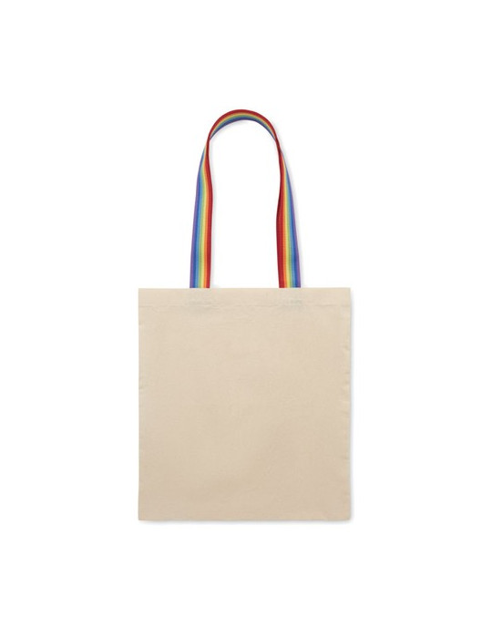 AURORA Sac shopping en coton 180gsm Couleurs : multicolore personnalisable avec votre logo