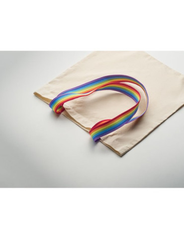 AURORA Sac shopping en coton 180gsm Couleurs : multicolore goodies publicitaire événementiel