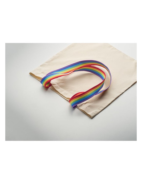 AURORA Sac shopping en coton 180gsm Couleurs : multicolore goodies publicitaire événementiel