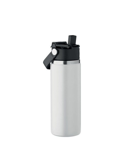 SUMA GRIP Bouteille double paroi 500 ml Couleurs : blanc