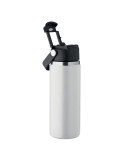 SUMA GRIP Bouteille double paroi 500 ml Couleurs : blanc marquage laser ultra précis
