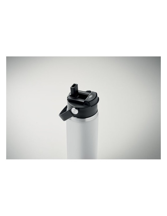 SUMA GRIP Bouteille double paroi 500 ml Couleurs : blanc cadeau entreprise pas cher