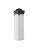 SUMA GRIP Bouteille double paroi 500 ml Couleurs : blanc impression logo haute qualité
