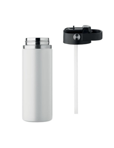 SUMA GRIP Bouteille double paroi 500 ml Couleurs : blanc goodies publicitaire durable