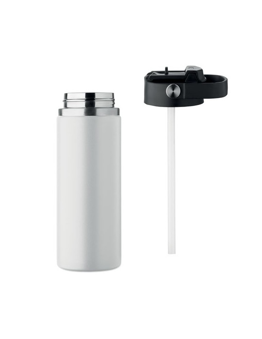 SUMA GRIP Bouteille double paroi 500 ml Couleurs : blanc goodies publicitaire durable