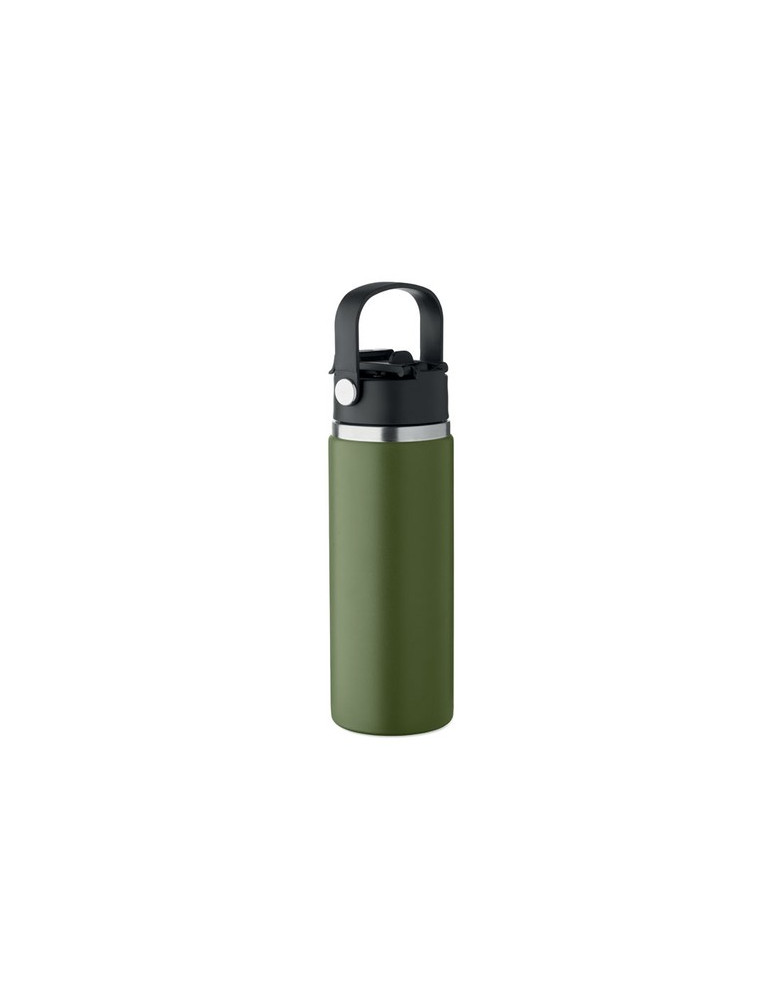 SUMA GRIP Bouteille double paroi 500 ml Couleurs : vert foncé personnalisation rapide en France