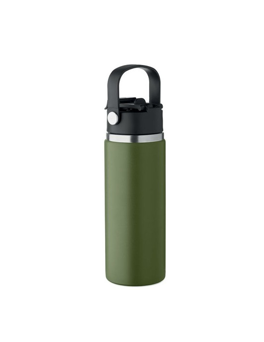 SUMA GRIP Bouteille double paroi 500 ml Couleurs : vert foncé personnalisation rapide en France