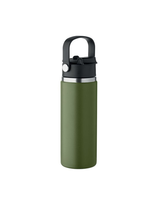 SUMA GRIP Bouteille double paroi 500 ml Couleurs : vert foncé objet publicitaire robuste
