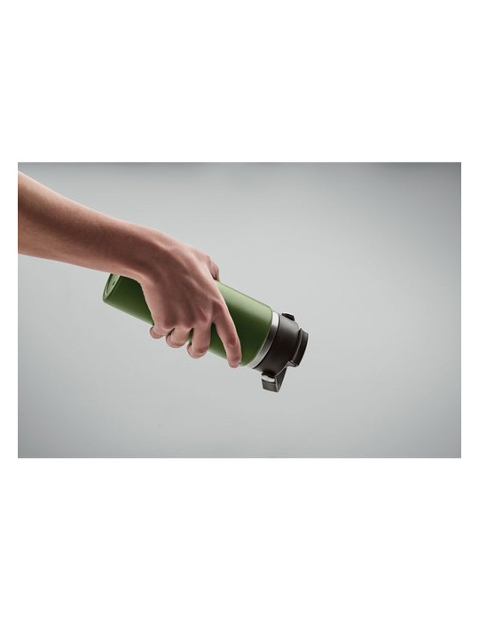 SUMA GRIP Bouteille double paroi 500 ml Couleurs : vert foncé objet promo petit budget