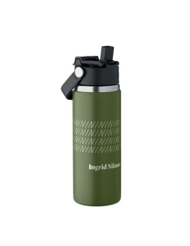 SUMA GRIP Bouteille double paroi 500 ml Couleurs : vert foncé goodies publicitaire durable
