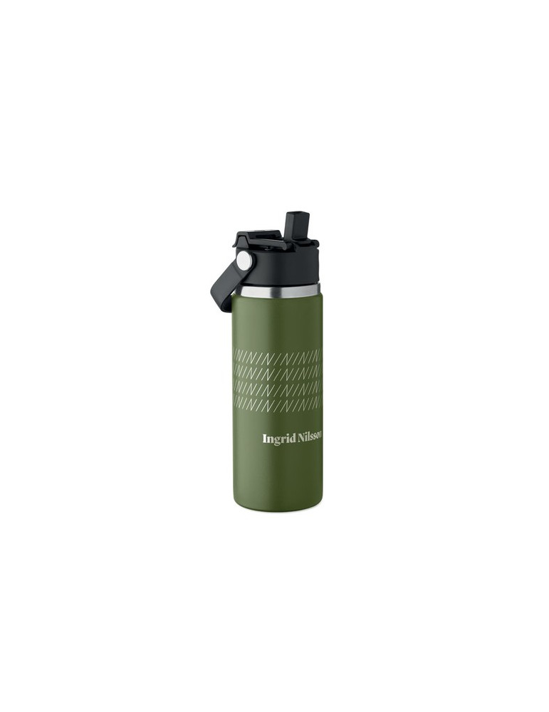 SUMA GRIP Bouteille double paroi 500 ml Couleurs : vert foncé goodies publicitaire durable