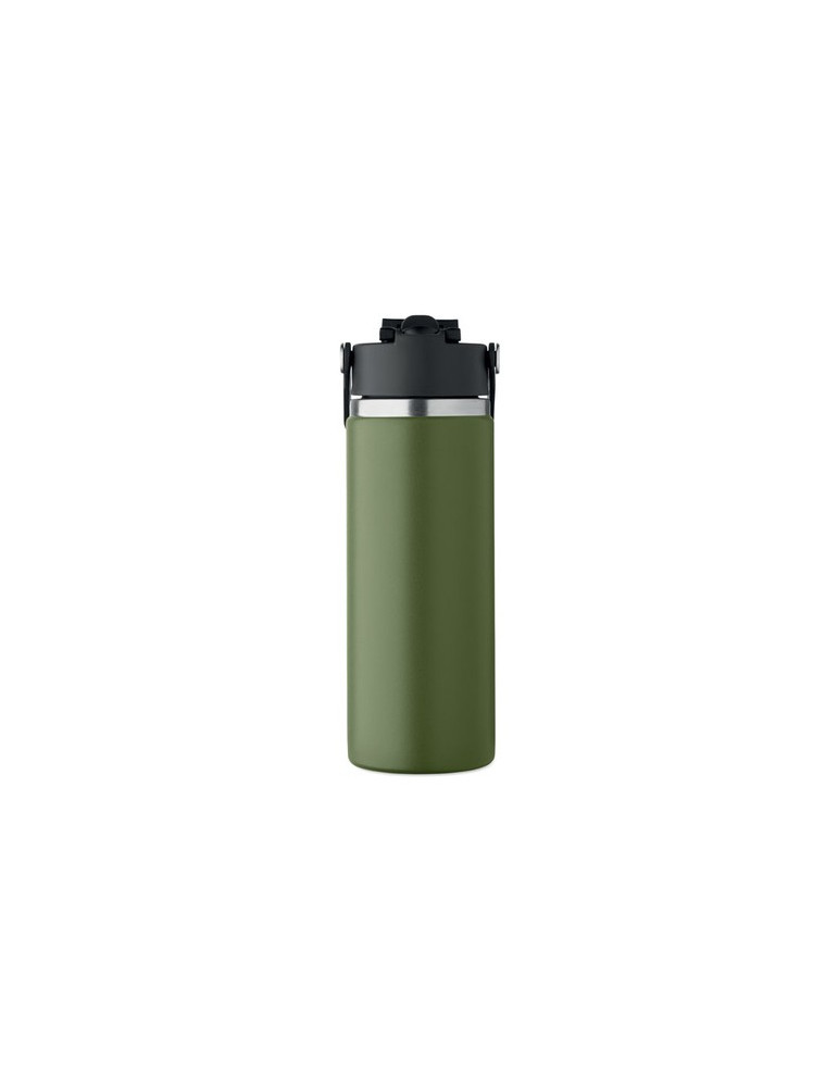 SUMA GRIP Bouteille double paroi 500 ml Couleurs : vert foncé objet promo petit budget