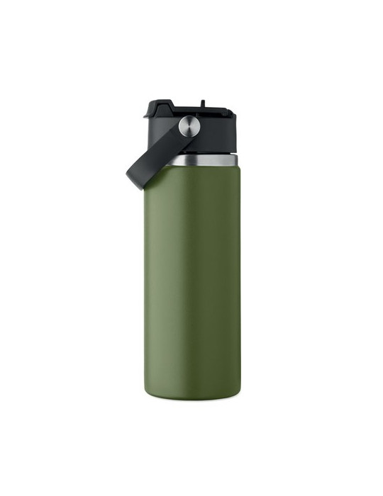 SUMA GRIP Bouteille double paroi 500 ml Couleurs : vert foncé goodies publicitaire événementiel