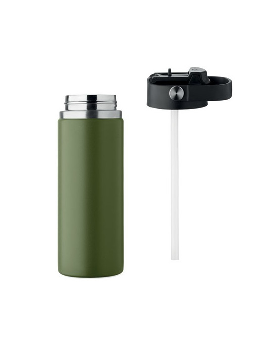 SUMA GRIP Bouteille double paroi 500 ml Couleurs : vert foncé livraison express 24h 48h