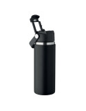 SUMA GRIP Bouteille double paroi 500 ml Couleurs : noir impression haute définition