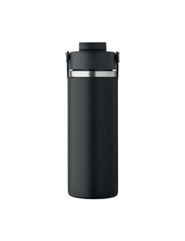 SUMA GRIP Bouteille double paroi 500 ml Couleurs : noir objet publicitaire robuste