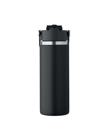 SUMA GRIP Bouteille double paroi 500 ml Couleurs : noir cadeau affaires élégant
