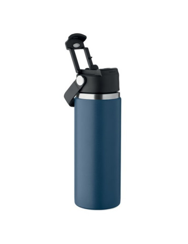 SUMA GRIP Bouteille double paroi 500 ml Couleurs : bleu marine objet promotionnel éco-responsable