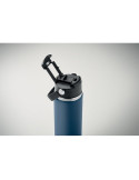 SUMA GRIP Bouteille double paroi 500 ml Couleurs : bleu marine impression haute définition