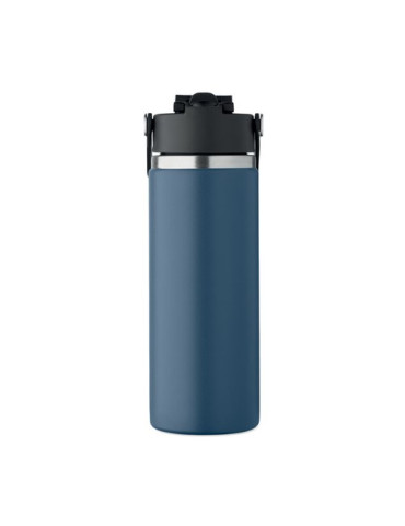 SUMA GRIP Bouteille double paroi 500 ml Couleurs : bleu marine marquage couleur éclatante