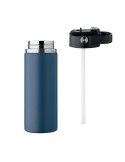SUMA GRIP Bouteille double paroi 500 ml Couleurs : bleu marine personnalisable avec votre logo