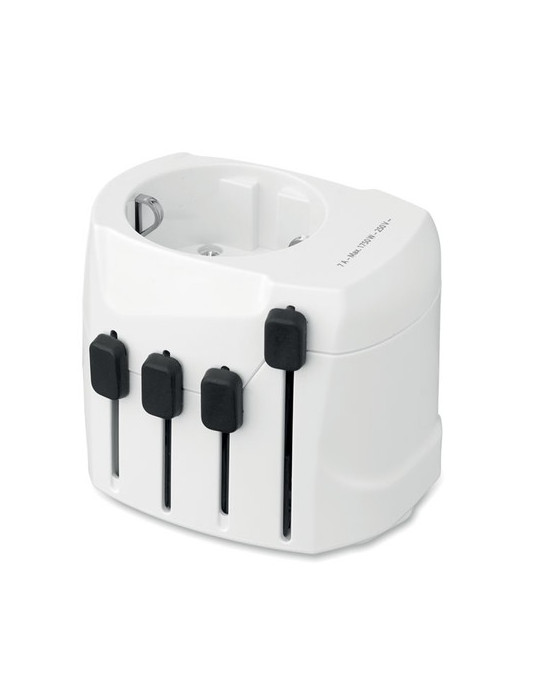 PRO 3-POLE Adaptateur SKROSS® 3pôles Couleurs : blanc