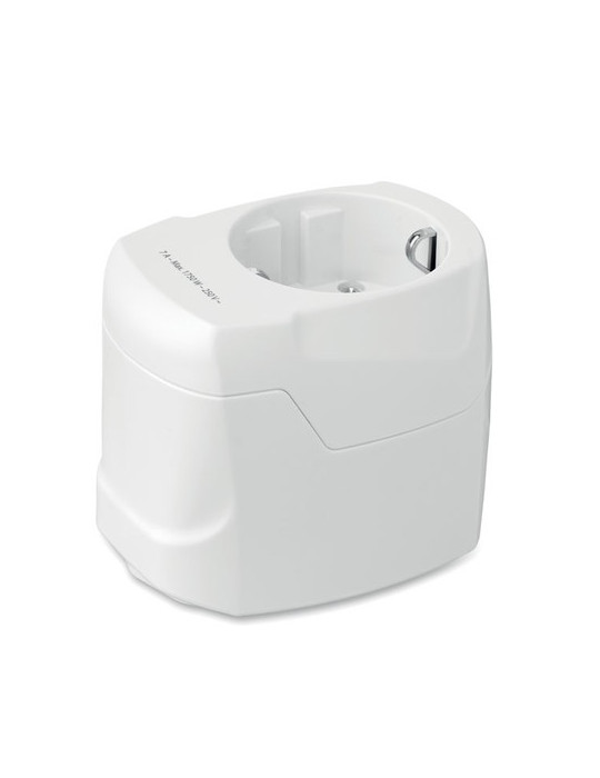 PRO 3-POLE Adaptateur SKROSS® 3pôles Couleurs : blanc personnalisable avec votre logo