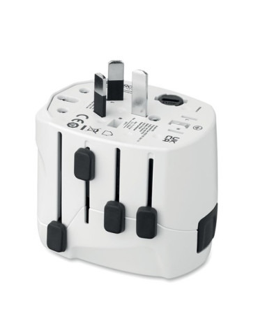 PRO 3-POLE Adaptateur SKROSS® 3pôles Couleurs : blanc impression haute définition