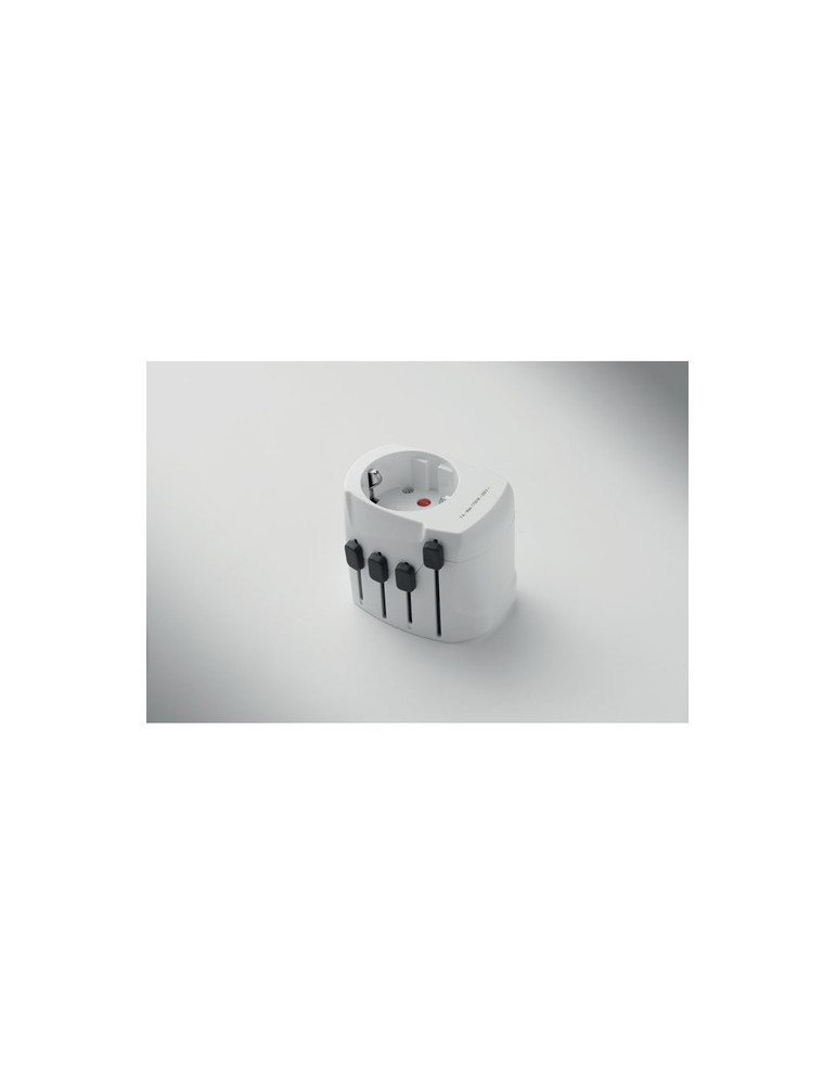PRO 3-POLE Adaptateur SKROSS® 3pôles Couleurs : blanc accessoire événementiel unique