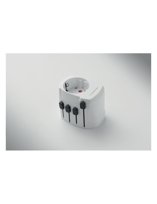PRO 3-POLE Adaptateur SKROSS® 3pôles Couleurs : blanc accessoire événementiel unique
