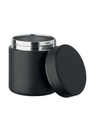 GOSNACK Boîte à lunch double paroi Couleurs : noir impression haute définition