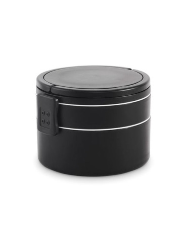 ENSALA Boîte à lunch 2 niveaux en PP Couleurs : noir