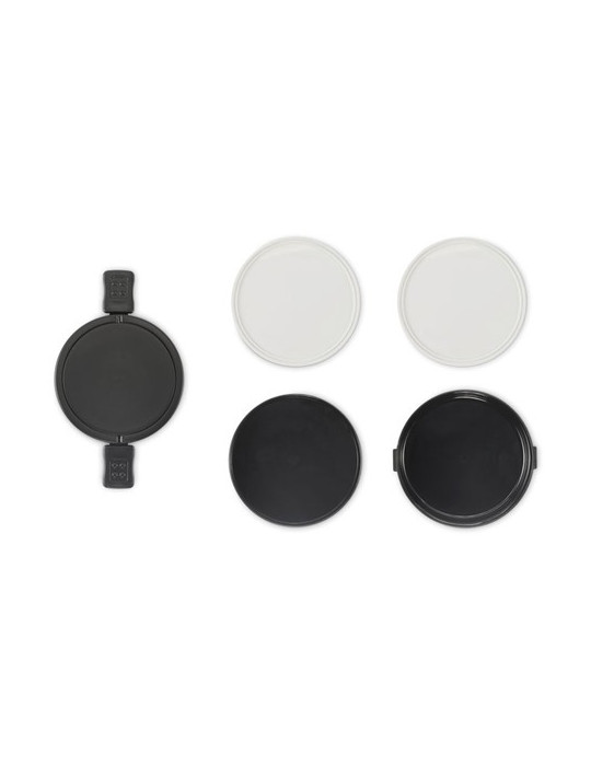 ENSALA Boîte à lunch 2 niveaux en PP Couleurs : noir goodies entreprise design