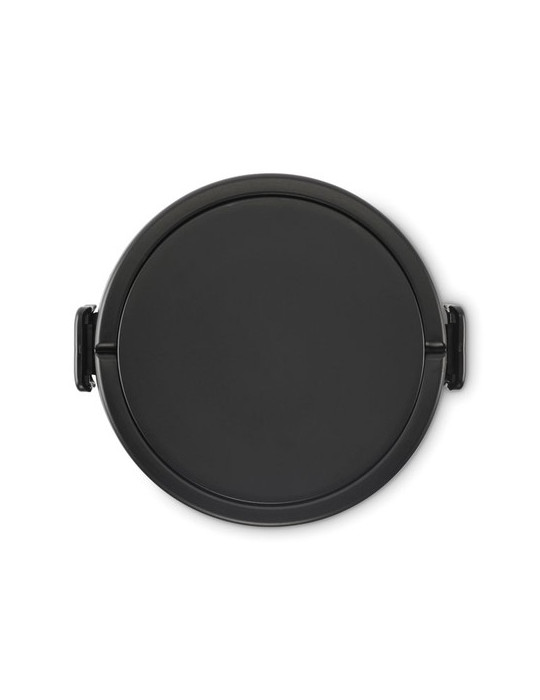 ENSALA Boîte à lunch 2 niveaux en PP Couleurs : noir goodies personnalisé en stock