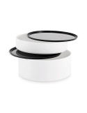 ENSALA Boîte à lunch 2 niveaux en PP Couleurs : blanc livraison express 24h 48h
