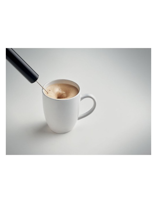 FROTI Mousseur à lait Couleurs : noir marquage laser ultra précis