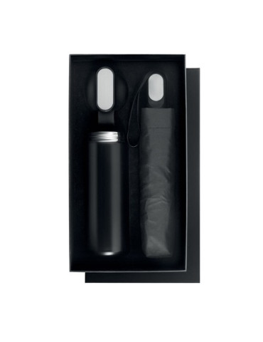 HITHERE Coffret cadeau 2 pièces Couleurs : noir goodies publicitaire événementiel