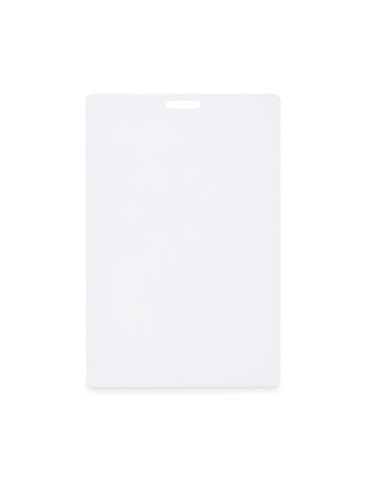 BADLARGE Badge lanyard 120 x 80mm Couleurs : blanc