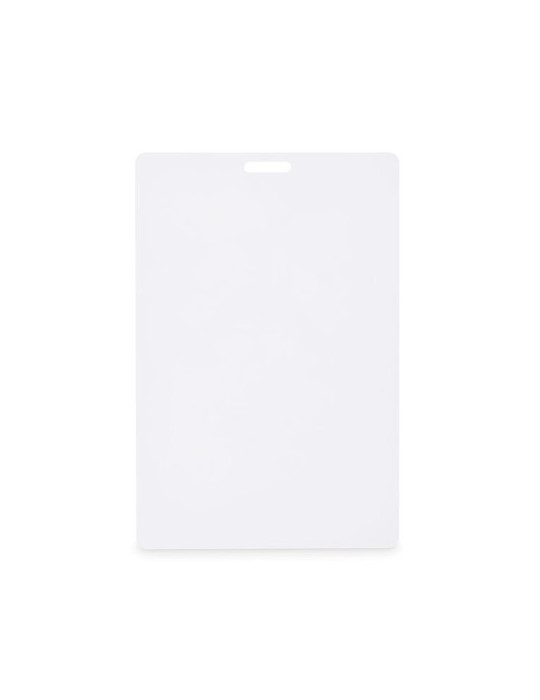 BADLARGE Badge lanyard 120 x 80mm Couleurs : blanc