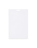BADLARGE Badge lanyard 120 x 80mm Couleurs : blanc