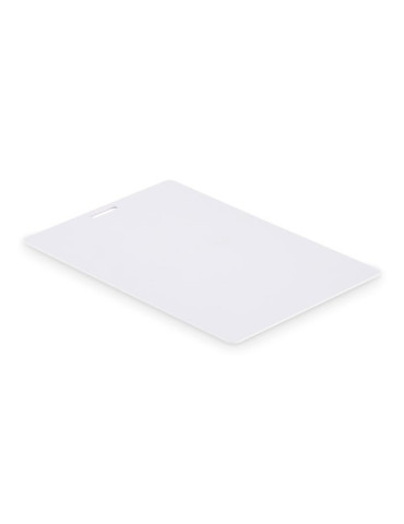 BADLARGE Badge lanyard 120 x 80mm Couleurs : blanc 2