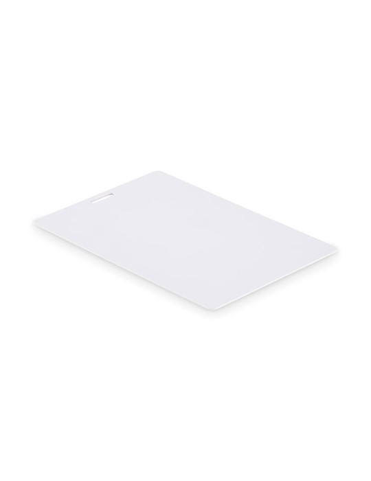 BADLARGE Badge lanyard 120 x 80mm Couleurs : blanc personnalisable avec votre logo