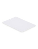 BADLARGE Badge lanyard 120 x 80mm Couleurs : blanc personnalisable avec votre logo